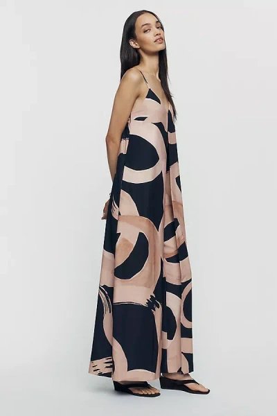 Hutch Printed Wide-leg Jumpsuit In Multi
