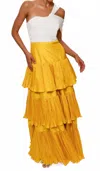 Hutch Rhea Maxi Dress In Yellow