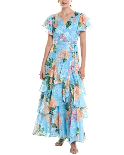 Hutch Rhetta Maxi Dress In Sandwashed Floral In Multi