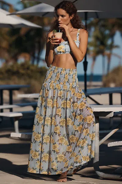 Hutch Rivi Maxi Skirt In White