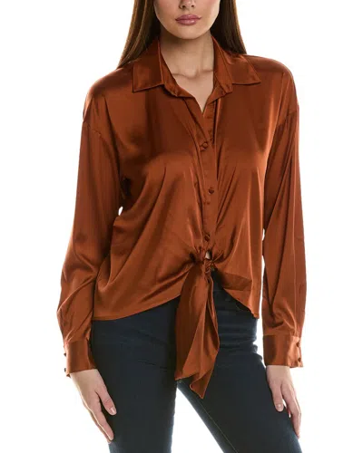 Hutch Robbie Shirt In Brown