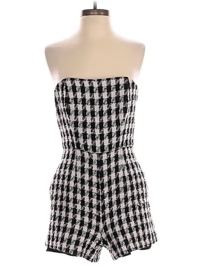 Pre-owned Hutch Romper In Black