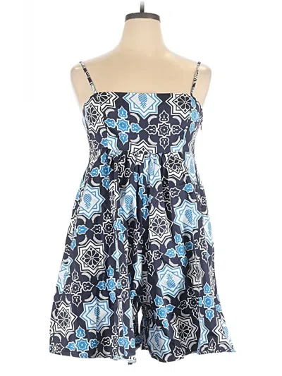 Pre-owned Hutch Romper In Blue