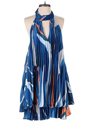 Pre-owned Hutch Romper In Blue