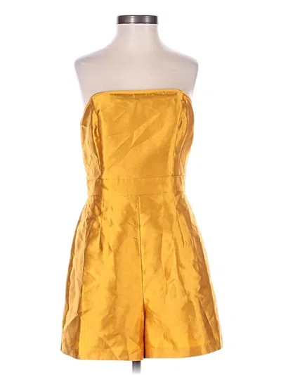 Pre-owned Hutch Romper In Gold