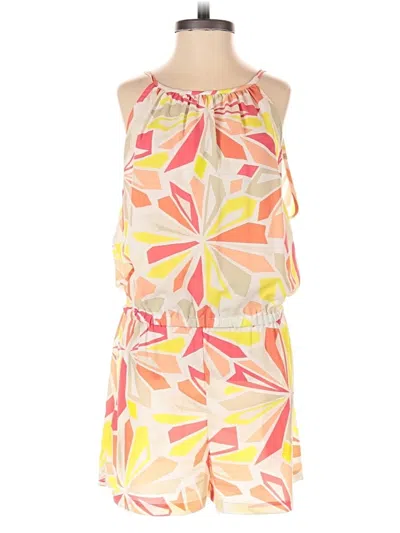 Pre-owned Hutch Romper In Orange