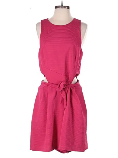 Pre-owned Hutch Romper In Pink
