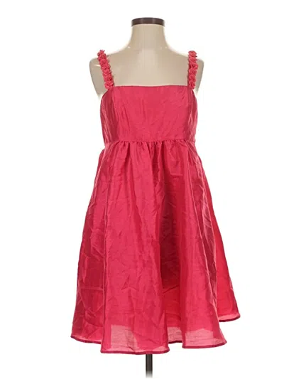 Pre-owned Hutch Romper In Red