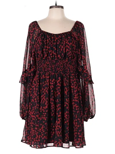 Pre-owned Hutch Romper In Red