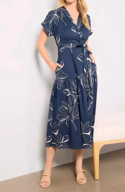 Hutch Rosen Dress In Navy