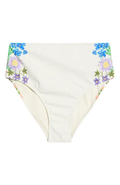 Hutch Rothy High Waist Bikini Bottoms In Neutral