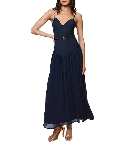 HUTCH RUBY DROP WAIST LONG DRESS
