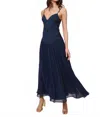 Hutch Ruby Maxi Dress In Navy In Blue
