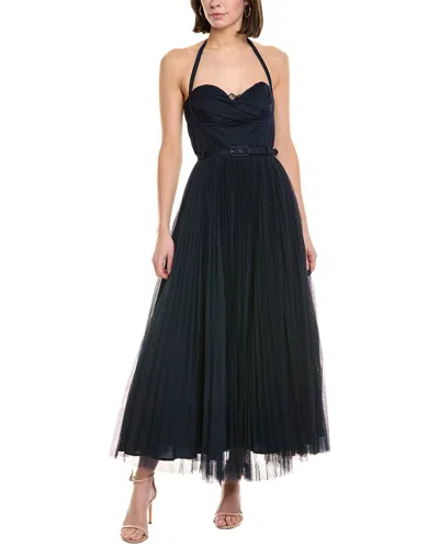 Hutch Rumor Midi Dress In Blue
