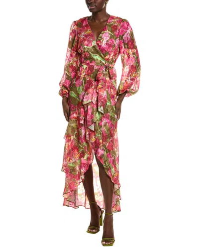 Hutch Sadey Midi Dress In Animal Print