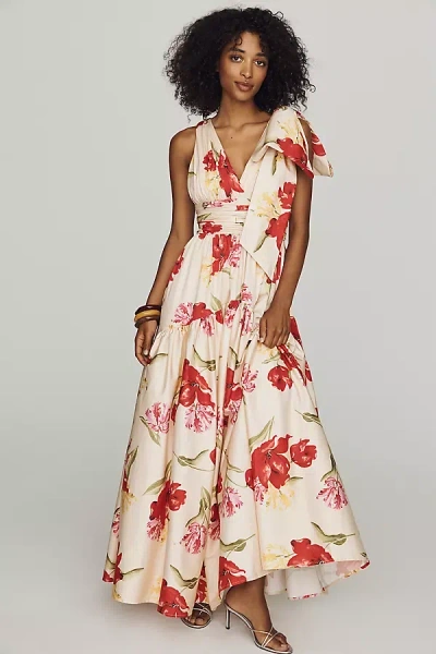 Hutch Selba Maxi Dress In White