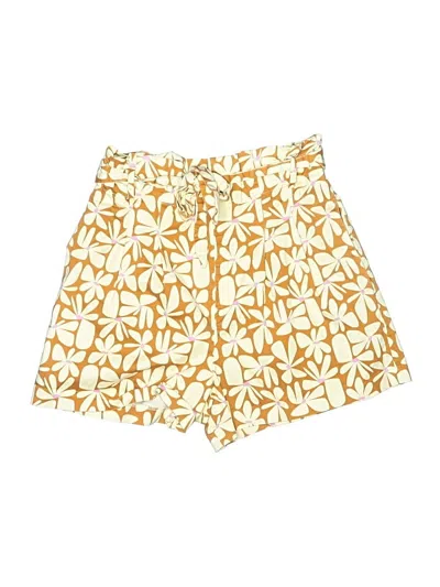 Pre-owned Hutch Shorts In Yellow