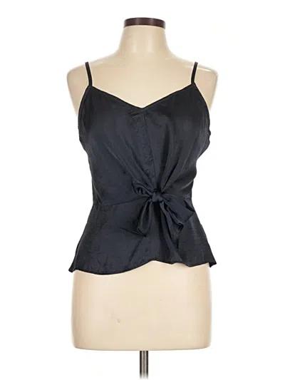 Pre-owned Hutch Sleeveless Blouse In Black