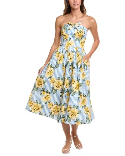 Hutch Sommer Midi Dress In Multi