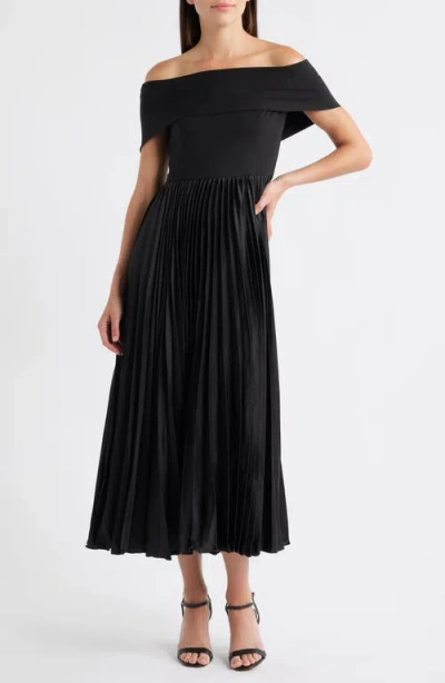 HUTCH HUTCH STOCKTON OFF THE SHOULDER MAXI DRESS
