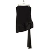 HUTCH HUTCH STRAPLESS BOW MINIDRESS