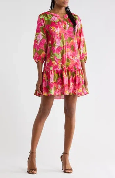 Hutch Tamia Long Sleeve Dress In Multi