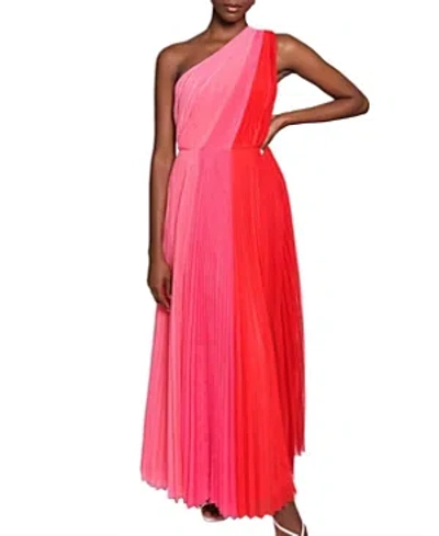 Hutch Tarina Gown In Pink Colorblock