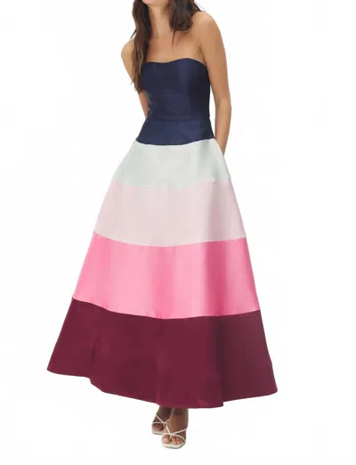 Hutch Tasha Dress In Colorblock In Multi
