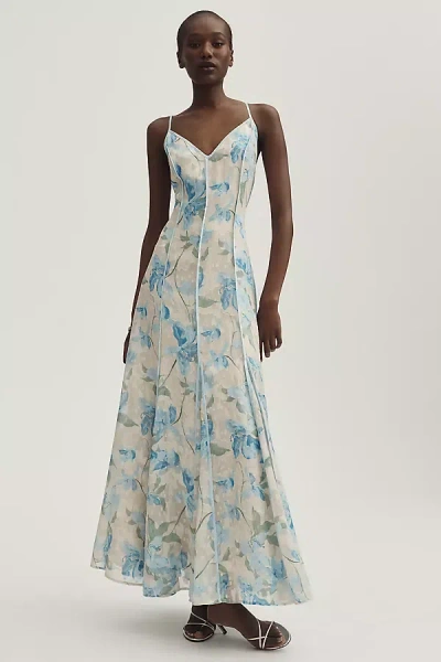 Hutch Tasmin V-neck Maxi Dress In Multi