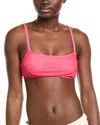 Hutch Tawnie Bikini Top In Pink