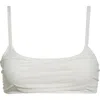 Hutch Mazina Bikini Top In White