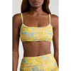 Hutch Tawnie Bikini Top In Yellow