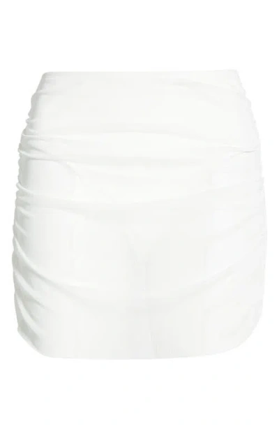 Hutch Tawnie Skirted Bikini Bottoms In White