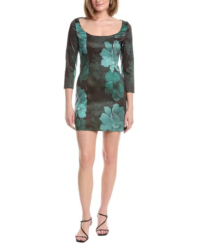 Hutch Terra Mini Dress In Green