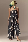 Hutch The Mabel Sleeveless Wide-leg Jumpsuit In Black