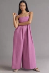 Hutch The Mabel Sleeveless Wide-leg Jumpsuit In Pink