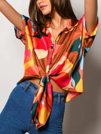 Hutch Tully Blouse In Multi Color
