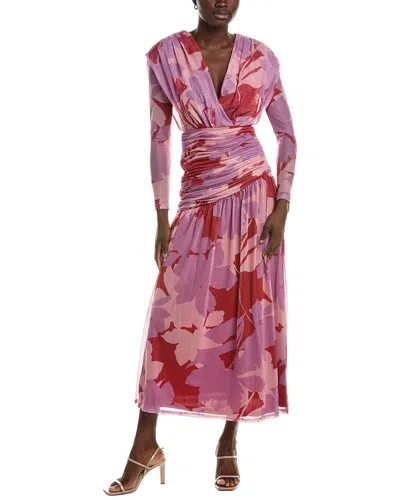Hutch Tyra Maxi Dress In Red
