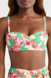 Hutch Underwire Bikini Top In Multi