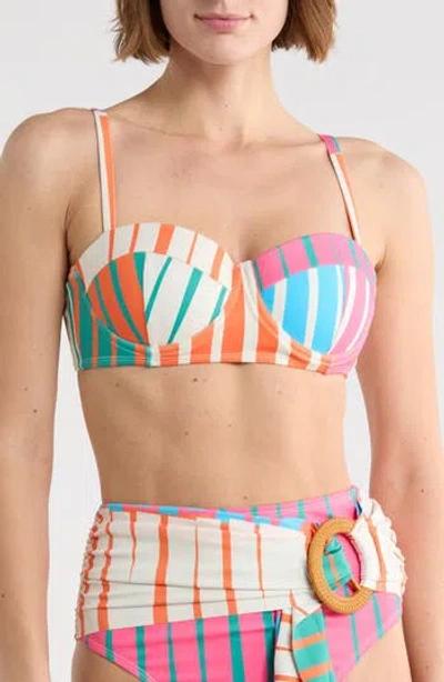 Hutch Underwire Bikini Top In Multi
