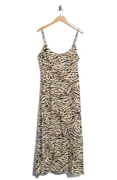 Hutch Valente Maxi Dress In Brown