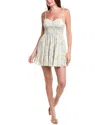 Hutch Valley Linen-blend Mini Dress