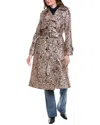 Hutch Vance Coat In Animal Print