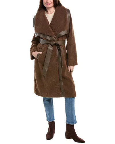 Hutch Varley Coat In Brown