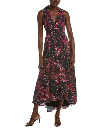 Hutch Vela Wrap Dress In Black