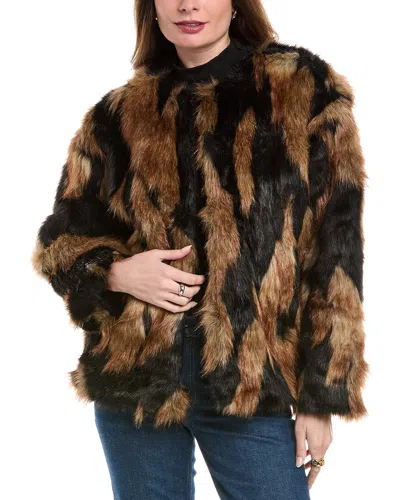 Hutch Vessi Coat In Brown
