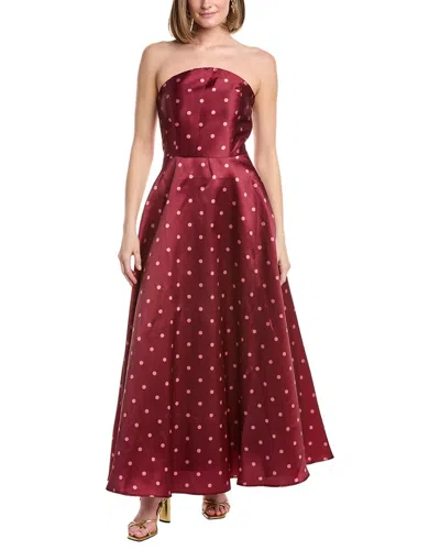 Hutch Victoria Dress In Red