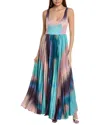 Hutch Viola Maxi Dress In Green