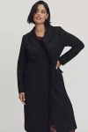 Hutch Vivienne Double-breasted Coat Jacket In Black