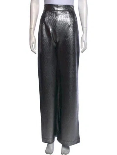 Pre-owned Hutch Wide Leg Pants In Black